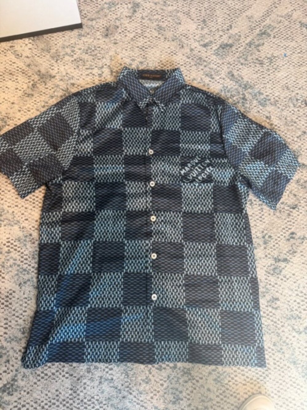 S/S Louis Vuitton Button Down Shirt